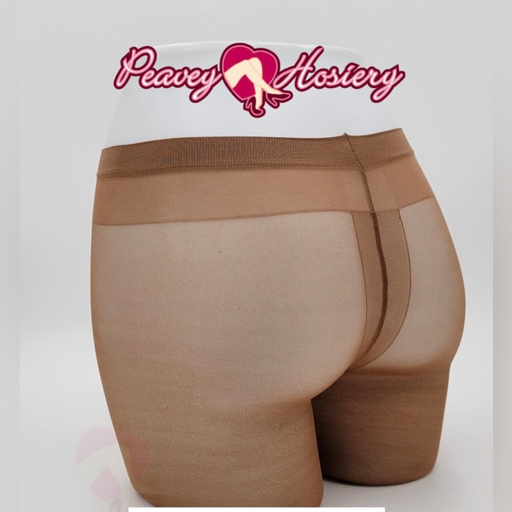 NEW Suntan D toeless light support hosiery